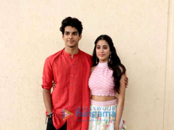 Ishaan Khatter and Janhvi Kapoor promote their film Dhadak on set of India's Best Dramebaaz
