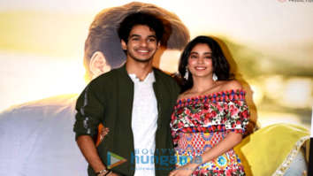 Janhvi Kapoor & Ishaan Khatter grace the success meet of ‘Dhadak’