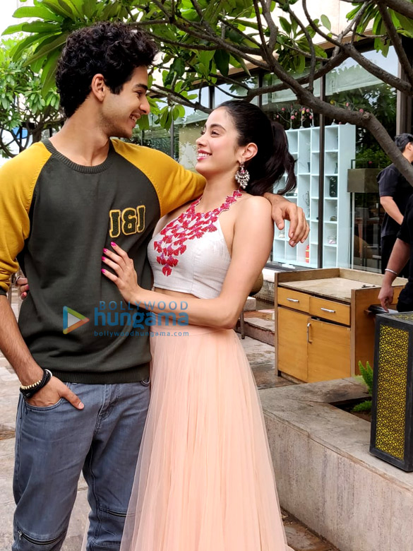 janhvi kapoor and ishaan khatter are all smiles while promoting their film dhadak 3