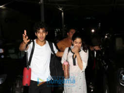 Janhvi Kapoor, Ishaan Khatter and others snapped at the airport