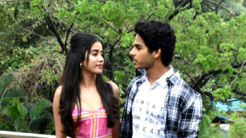 Janhvi Kapoor and Ishaan Khatter snapped during Dhadak promotions