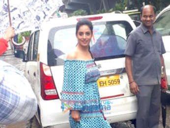 Jimmy Sheirgill and Mahi Gill snapped at 98.3 FM Radio Mirchi office in Lower Parel