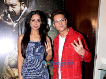 Jimmy Sheirgill and Mahie Gill promote Saheb Biwi Aur Gangster 3 at Sun N Sand in Juhu