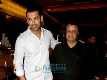 John Abraham, Kumar Mangat Pathak, Subhodh Bhave, and others grace the trailer launch of the Marathi film Savita Damodar Paranjape