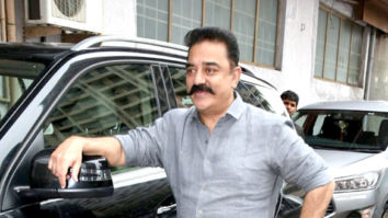 Kamal Haasan and Nora Fatehi snapped at T-Series office in Andheri