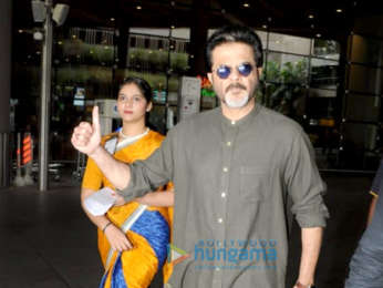 Kangana Ranaut and Laxmi Rai snapped at the airport last night