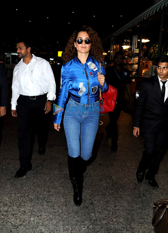 Kangana Ranaut, Rohit Shetty and others snapped at the airport