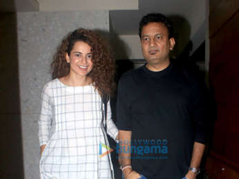 Kangana Ranaut spotted at Kamal Jain's office in Juhu