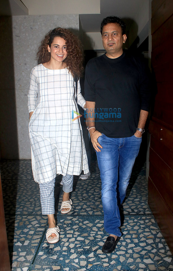 Kangana Ranaut spotted at Kamal Jain’s office in Juhu Kangana Ranaut spotted at Kamal Jain’s office in Juhu