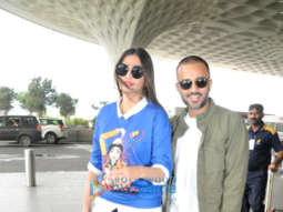 Sonam Kapoor Ahuja, Karan Johar, Evelyn Sharma and others snapped at the airport