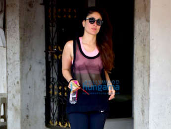 Kareena Kapoor Khan snapped at the gym
