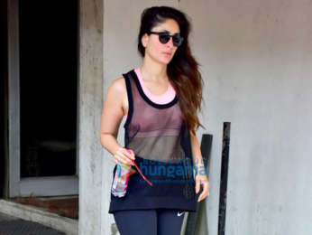 Kareena Kapoor Khan snapped at the gym