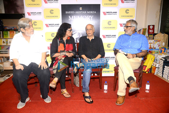 mahesh bhatt ashutosh gowariker and others at saeed akhtar mirzas book launch memory in the age of amnesia 2