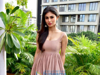 Mouni Roy and Ritesh Sidhwani snapped during media interactions for Gold
