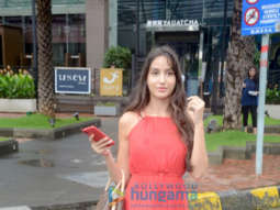Nora Fatehi snapped at BKC