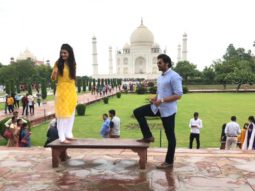 Prasthaanam pair Ali Fazal and Amyra Dastur shoot a romantic song at Taj Mahal