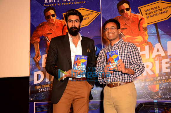 Rana Daggubati graces Bihar Diaries book launch