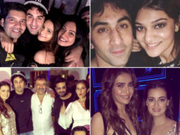 Ranbir Kapoor, Rajkumar Hirani, Karishma Tanna, Dia Mirza along with Sanju team celebrate the massive success with a grand bash