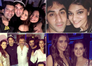Ranbir Kapoor, Rajkumar Hirani, Karishma Tanna, Dia Mirza along with Sanju team celebrate the massive success with a grand bash