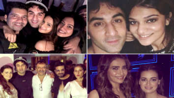 Ranbir Kapoor, Rajkumar Hirani, Karishma Tanna, Dia Mirza along with Sanju team celebrate the massive success with a grand bash