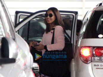 Ranveer Singh, Bipasha Basu and Karan Singh Grover snapped outside the gym
