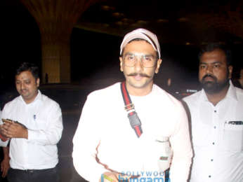 Ranveer Singh and Arjun Kapoor snapped at the airport
