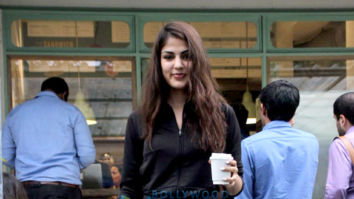 Rhea Chakraborty spotted at the Kitchen Garden