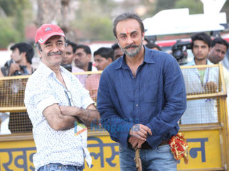 On The Sets Of The Movie Sanju