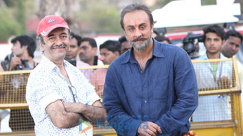 On The Sets Of The Movie Sanju