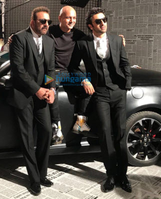 On The Sets Of The Movie Sanju