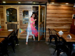 Sara Ali Khan snapped at Farmers’ Cafe