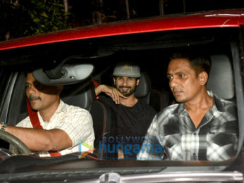 Shahid Kapoor and Utkarsh Sharma snapped in Juhu