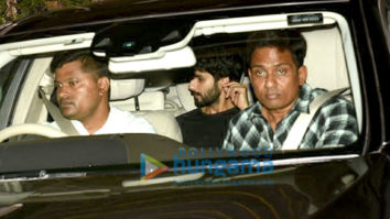 Shahid Kapoor snapped at Sunny Super Sound