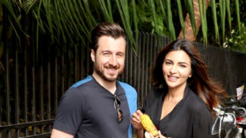 Shama Sikander snapped with her boyfriend in Lokhandwala