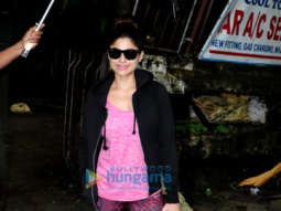 Shamita Shetty spotted at Kromakay salon in Juhu
