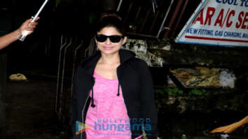 Shamita Shetty spotted at Kromakay salon in Juhu