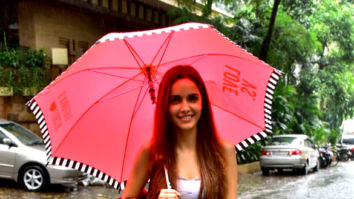 Shazahn Padamsee snapped after gym in Bandra