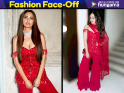 Who Wore It Better: Sonakshi Sinha or Esha Gupta wear the same red Arpita Mehta sharara! Who Wore It Better: Sonakshi Sinha or Esha Gupta wear the same red Arpita Mehta sharara!