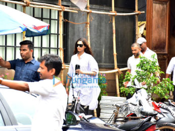 Sonam Kapoor Ahuja and Anand Ahuja spotted at their new shop in Bandra