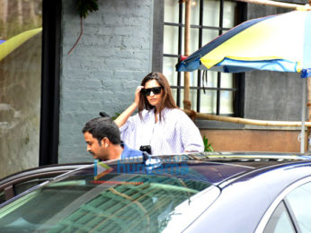 Sonam Kapoor Ahuja and Anand Ahuja spotted at their new shop in Bandra