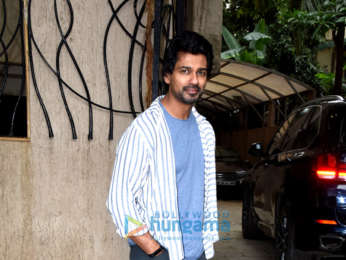 Soni Razdan and Nikhil Dwivedi snapped at a salon in Juhu