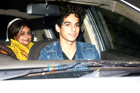 special screening of dhadak at yashraj studio 2