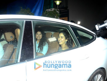 Special screening of Dhadak at Yashraj Studio
