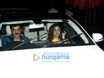 Special screening of Dhadak at Yashraj Studio