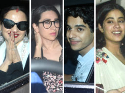 Sridevi’s close friends Rekha and Karisma Kapoor give their blessings to Dhadak duo Ishaan Khatter and Janhvi Kapoor