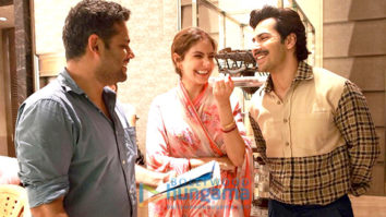 On The Sets Of The Movie Sui Dhaaga - Made In India