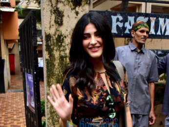 Sumeet Vyas and Shruti Haasan snapped at Indigo Delicatessen in Bandra