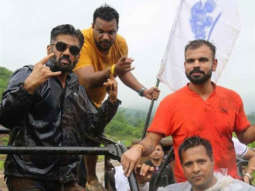 Suniel Shetty gets into action mode as he launches Mudskull Adventure