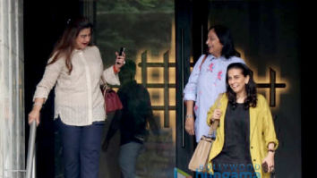 Sunita Kapoor and Mallika Sherawat snapped at Indigo Delicatessen in Andheri
