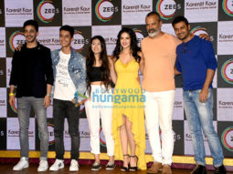 Sunny Leone and husband Daniel Weber snapped at the launch of Karenjit Kaur
